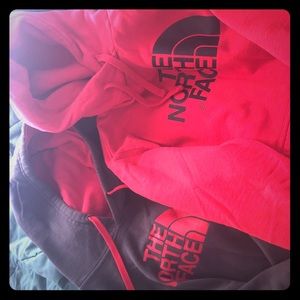 Two North Face hoodies! 😁